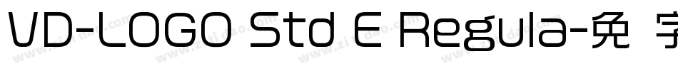 VD-LOGO Std E Regula字体转换